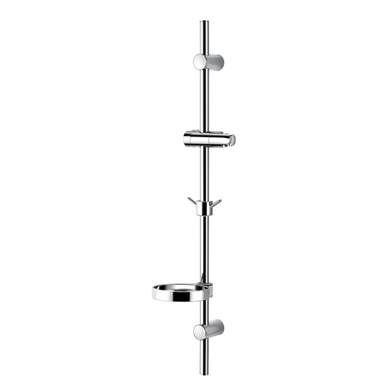 LEMARK Стойка для душа с мыльницей, цвет хром LM8105C - фото 253475
