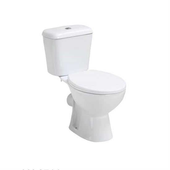 AQUATEK Kair Унитаз напольный  с бачком, 660*360*720, косой выпуск, сиденье из полипропилена, крепеж, AQ2780-00 - фото 271292