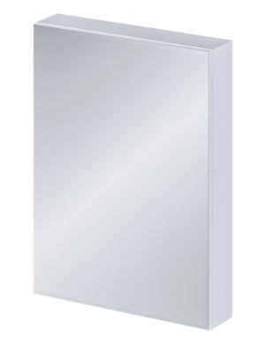 1MARKA Зеркальный шкафчик (ШxВ) 60x80 см, белый У37178 - фото 271433