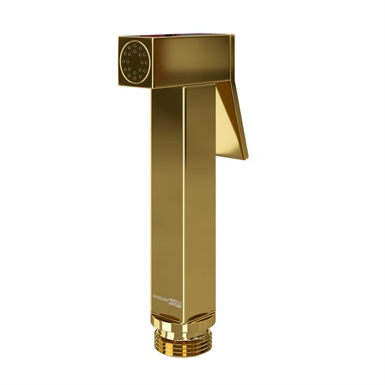 WASSERKRAFT A216 Гигиеническая лейка с фиксатором, золото WASSERKRAFT A216 - фото 271804