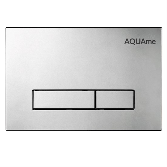 AQUAme Панель смыва для инсталляции, сатиновый AQM4103S - фото 272614