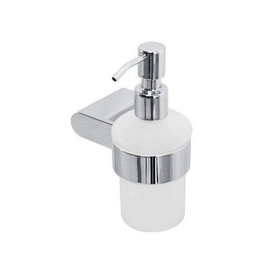 CEZARES Stylus Диспенсер для мыла подвесной, стекло, исполнение хром STYLUS-SOIS-V-01 - фото 275182