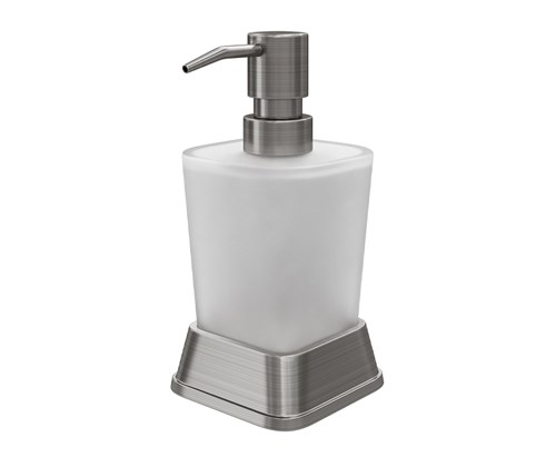 WASSERKRAFT Amper K-5499NICKEL Дозатор для жидкого мыла, никель WASSERKRAFT 5499N - фото 275908