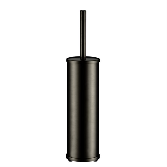 WASSERKRAFT K-1027GUN METAL Щетка для унитаза напольная, оружейная сталь WASSERKRAFT 1027GM - фото 275923