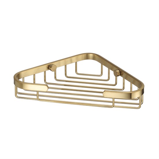 WASSERKRAFT K-733BRUSHED GOLD Полка металлическая, золото WASSERKRAFT 733BG - фото 276001