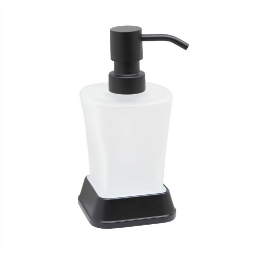 WASSERKRAFT Amper K-5499BLACK Дозатор для жидкого мыла, черный WASSERKRAFT 5499B - фото 277527