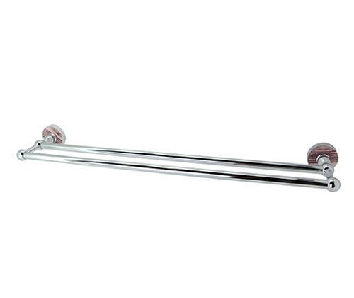 WASSERKRAFT Regen K-6940 Штанга для полотенец двойная, хром WASSERKRAFT 6940 - фото 277783