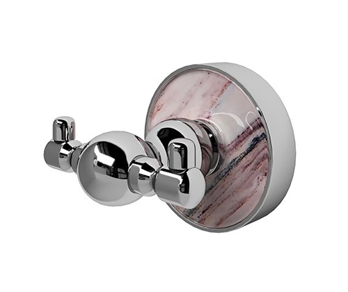 WASSERKRAFT Aland K-8523D Крючок двойной, хром WASSERKRAFT 8523D - фото 277802