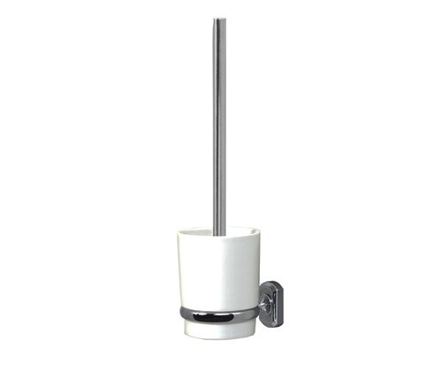 WASSERKRAFT K-28127 Щетка для унитаза подвесная, хром WASSERKRAFT 28127 - фото 277857