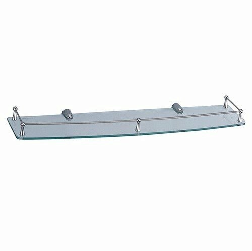 WASSERKRAFT K-555 Полка стеклянная, хром WASSERKRAFT 555 - фото 277974