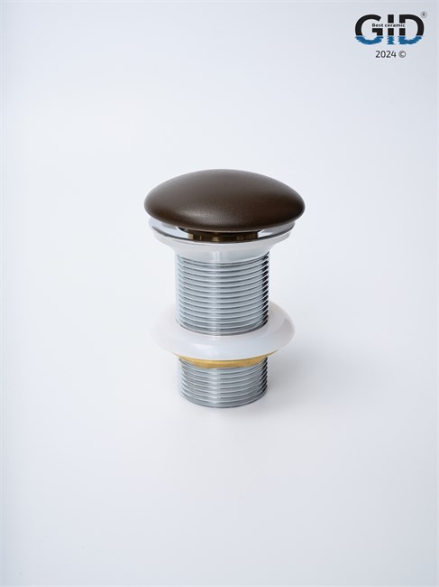 GID Донный клапан без перелива Br100 74406K коричневый матовый 7x7x10 GID-74406K - фото 280067