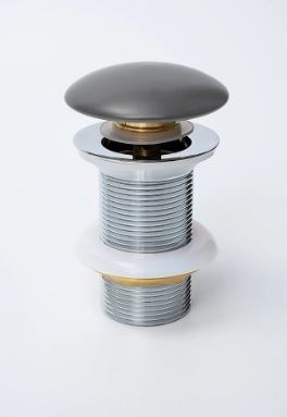 GID Донный клапан без перелива Dgm100 74408K темно-серый матовый 7x7x10 GID-74408K - фото 280103