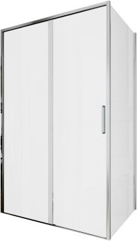AQUANET Pleasure Evo Душевой уголок прямоугольный двери раздвижные размер 120x80 см профиль - хром / стекло - прозрачное AQUANET-AE65-120x80-CT - фото 282212