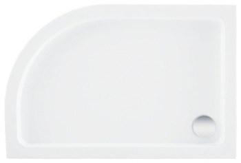 AQUANET GL180 Душевой поддон асимметричный левый размер 120x80 см, цвет белый AQUANET-265566 - фото 282670