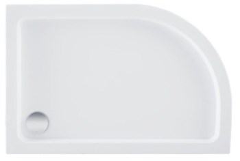 AQUANET GL180 Душевой поддон асимметричный правый размер 120x80 см, цвет белый AQUANET-265567 - фото 282678