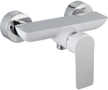 AQUANET Arctic Смеситель для душа, цвет белый / хром AQUANET-216777 - фото 282998