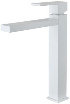 AQUANET Blanco Смеситель для раковины высокий, цвет белый AQUANET-261817 - фото 283057