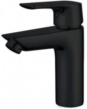 AQUANET Static Смеситель для раковины, цвет черный AQUANET-261820 - фото 283105