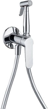 AQUANET Passion Смеситель с гигиеническим душем, цвет хром AQUANET-243317 - фото 283134
