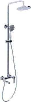 AQUANET Passion Душевая стойка, цвет хром AQUANET-Passion R3 - фото 283163