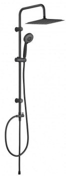 AQUANET Passion Душевая стойка, цвет черный AQUANET-AF300-70-S-B - фото 283192