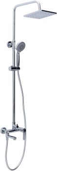 AQUANET Passion Душевая стойка, цвет хром AQUANET-Passion S3 - фото 283198
