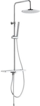 AQUANET Pragmatic Душевая стойка, цвет хром AQUANET-AF430-70-R-C - фото 283225