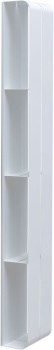 AQUANET Полка Магнум 20x130 белая матовая, вертикальная AQUANET-302240 - фото 283357