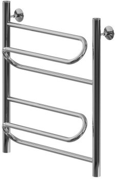 AQUANET Полотенцесушитель водяной Paolo 600x400, хром AQUANET-266731 - фото 283771