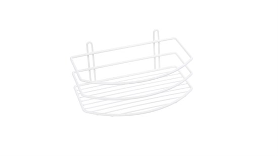 FIXSEN Полка овальная одноэтажная белая (FX-720W-1) FX-720W-1 - фото 284249