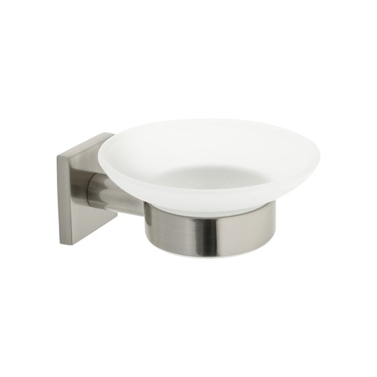 FIXSEN Мыльница стеклянная  Lux Satin, сатин (FX-16008) FX-16008 - фото 285059