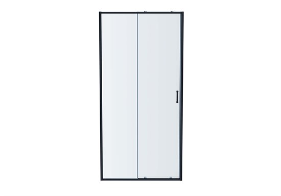 AQUATEK Aria Душевая дверь двухэлементная, раздвижная  1200x2000 профиль оружейная сталь, стекло прозрачное AQ ARI RA 12020GM - фото 285243