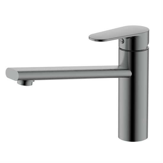 AQUATEK AQ1880BGM НИКА Смеситель для кухни, оружейная сталь AQ1880BGM - фото 285500
