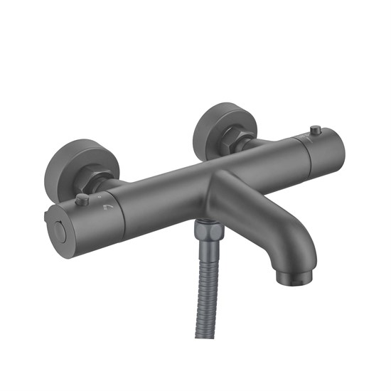 AQUATEK AQ1043BGM ВЕГА термостатический Смеситель для ванны, оружейная сталь AQ1043BGM