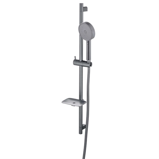 AQUATEK AQ2031BGM ВЕГА Душевой гарнитур 3jet 73см, оружейная сталь AQ2031BGM - фото 285772