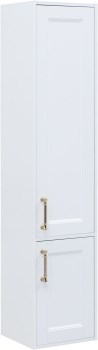 AQUANET Boston New Шкаф-пенал напольный / подвесной ширина 35 см, цвет белый AQUANET-347184 - фото 286263
