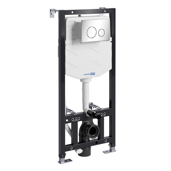 WASSERKRAFT Aller Система инсталляции для унитазов WASSERKRAFT 10TLT.010.ME.CH02 - фото 286598