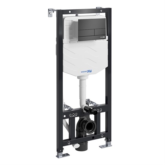 WASSERKRAFT Aller Система инсталляции для унитазов WASSERKRAFT 10TLT.010.ME.MB04 - фото 286662