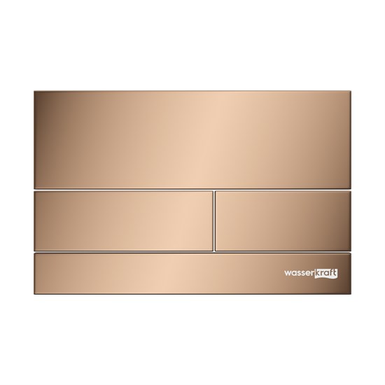 WASSERKRAFT Кнопка смыва, цвет золото розовое WASSERKRAFT RG04