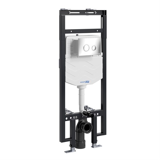 WASSERKRAFT Dinkel Система инсталляции для унитазов WASSERKRAFT 58TLT.010.ME.CH01 - фото 287105
