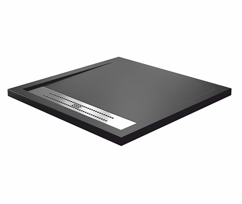 WASSERKRAFT Abens 20T Душевой поддон квадратный искусственный камень размер 90x90 см, черный WASSERKRAFT 20T03 - фото 287127