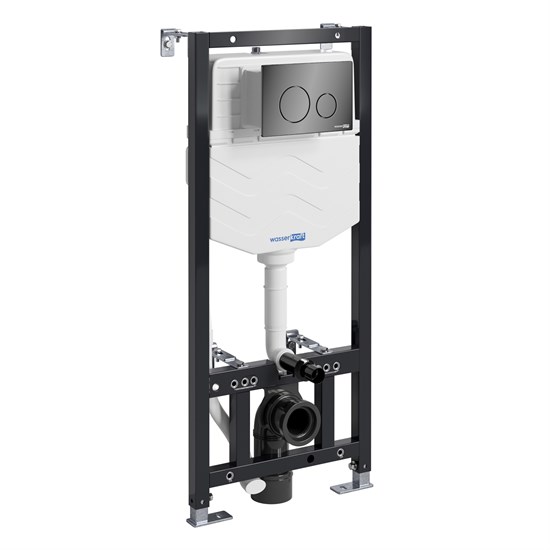 WASSERKRAFT Aller Система инсталляции для унитазов WASSERKRAFT 10TLT.010.ME.PB02 - фото 287179