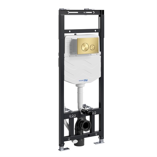 WASSERKRAFT Alme Система инсталляции для унитазов WASSERKRAFT 15TLT.010.ME.MG02 - фото 289025