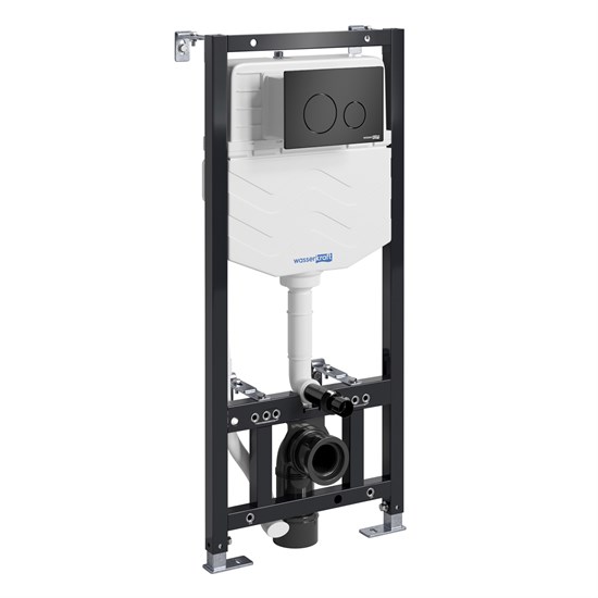 WASSERKRAFT Aller Система инсталляции для унитазов WASSERKRAFT 10TLT.010.ME.MB02 - фото 289242