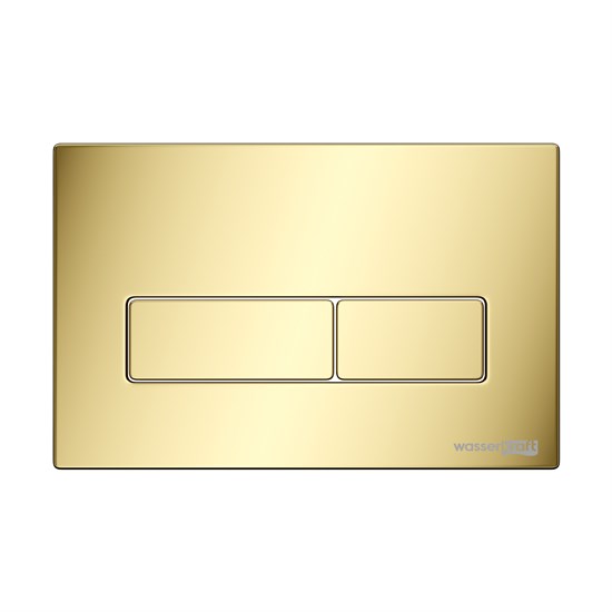 WASSERKRAFT Кнопка смыва, цвет золото WASSERKRAFT PG03