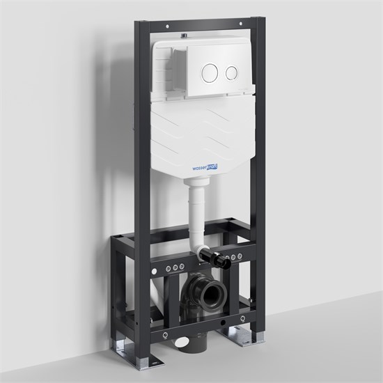 WASSERKRAFT Dill Система инсталляции для унитазов WASSERKRAFT 61TLT.010.ME.WH01 - фото 289522