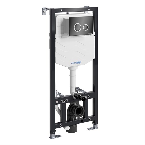 WASSERKRAFT Aller Система инсталляции для унитазов WASSERKRAFT 10TLT.010.ME.PB01 - фото 289578