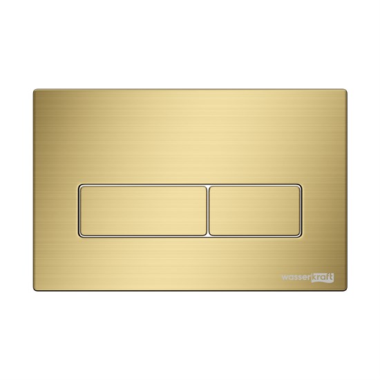 WASSERKRAFT Кнопка смыва, цвет золото матовое WASSERKRAFT MG03