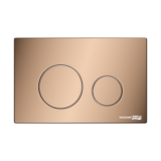 WASSERKRAFT Кнопка смыва, цвет золото розовое WASSERKRAFT RG02