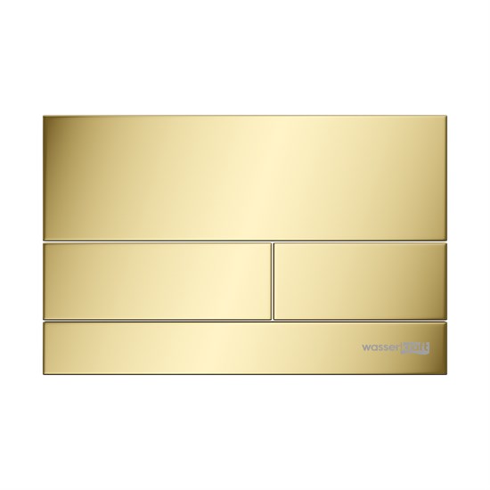 WASSERKRAFT Кнопка смыва, цвет золото WASSERKRAFT PG04